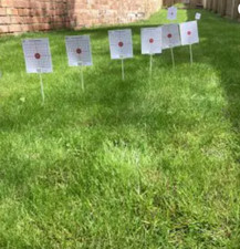 Exact Zeroing Targeting System  (40 targets plus 10 holders) Free P&P  T17