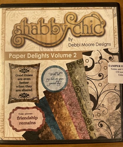 Shabby chic paper - , delights