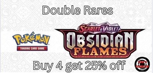 Obsidian flames double - obsidian, rare