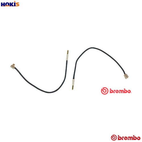 Warning contact brake - brake, pad