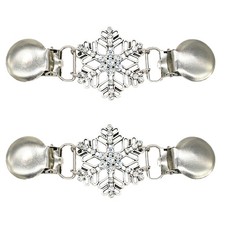 2 Pcs Scarf Clip Brooch