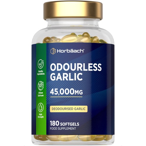 Odourless garlic capsules - odourless,