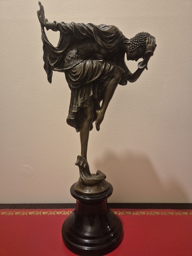 Large art deco style bronze - large,
