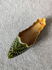 Linthorpe pottery slipper