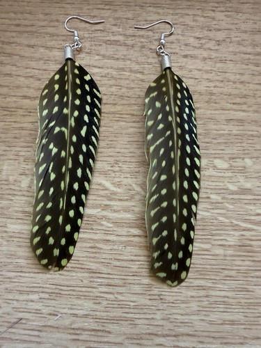 Guinea fowl spotted feather - guinea,