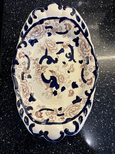 Masons ironstone blue mandalay - masons,