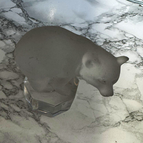 Vintage geobel frosted glass - vintage,