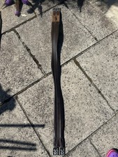 Jeffries 52" brown leather