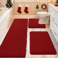 Extra Large Red Bathroom Rug