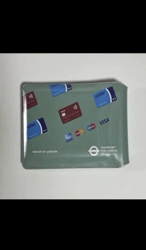 Plastic oyster card holder - oyster,