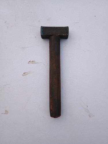 Vintage small copper hammer - small,
