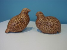 Vintage Pottery "Quail Birds"