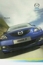 Mazda 3 2006-07 UK Market Sales Brochure Sport TS2 TS S 1.6 2.0 1.6D 2.0D