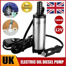 38mm Diesel Fuel Pump DC 12V Transfer Pump Water Oil Fluid Refuelling Tool UK