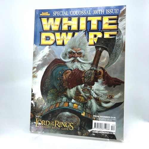 White dwarf 300 - white, games