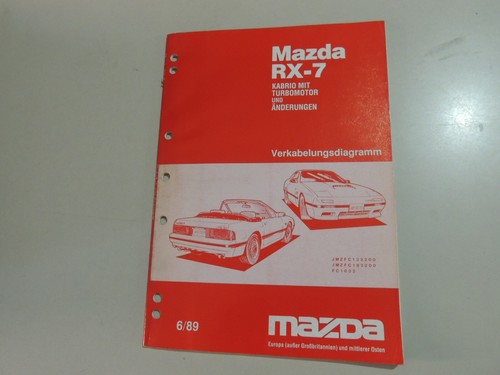 Mazda 06 1989 wiring - mazda, 06.1989