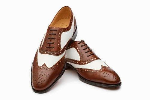 Men bespoke handmade two tone - men,