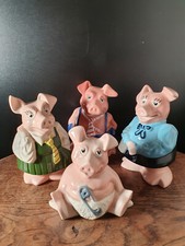WADE Nat West Pigs set of 4x