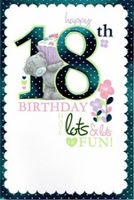 18th BIRTHDAY CARD - AGE 18