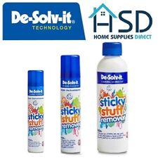 De Solv It Powerful Sticky Stuff Remover Liquid Bottle Spray Gel Label Gum Wax