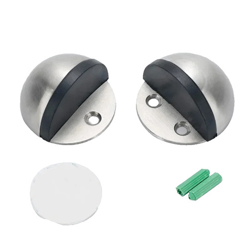 Oval door stop stainless - door,