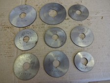 Slitting saw selection 5/8"