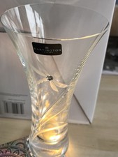 Dartington Crystal Vase With