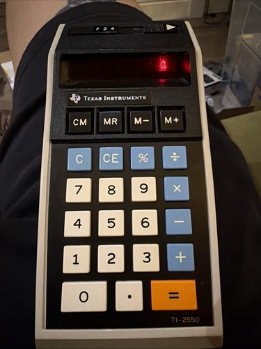 Texas instruments 2550 - texas, ti-2550