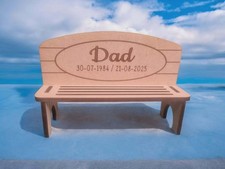 Personalised Memorial Bench