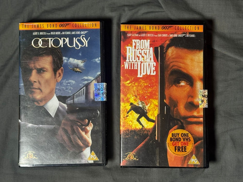 James bond 007 collection vhs - 007,
