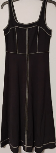 Loft midi dress womens black - dress,