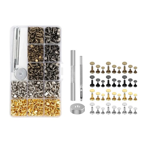 Box leather rivets - 1,