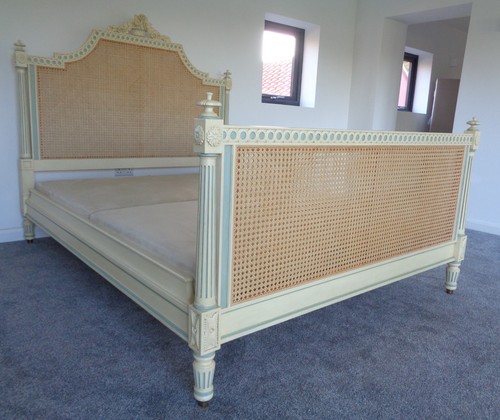 Romantic french bed with - romantic,
