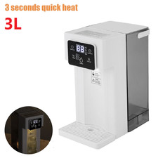 3L Instant Hot Water Dispenser Portable Tabletop Water Tank 12 Temperature UK