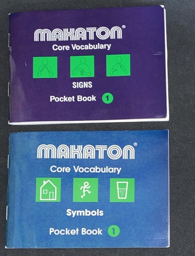 Makaton core vocabulary - core, signs