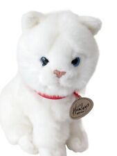 Hamleys White Cat Soft Toy Plush Cuddly Teddy Stuffed Animal Kitten