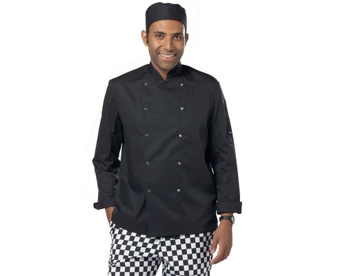 Black long short sleeve - black,