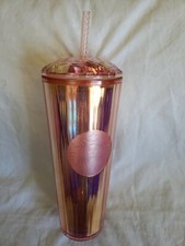 Starbucks Iridescent Rose Gold