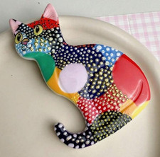 Cat Fridge Magnet - Mosaic