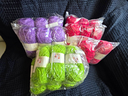 Polyester yarn mixed colour - polyester,