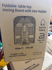 Foldable tabletop ironing