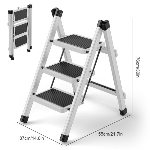 Portable step ladder - step,