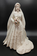 Royal Worcester Queen Elizabeth II Duke of Edinburgh DIAMOND WEDDING Figurine