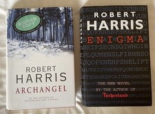 Robert Harris Archangel 1998 Signed Copy First Edition + Enigma First Edition