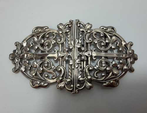 Silver nurses belt - silver,
