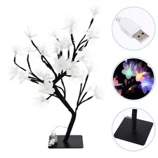 Fiber Optic Flower Tree Light