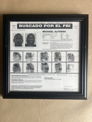Authentic fbi wanted - authentic, poster