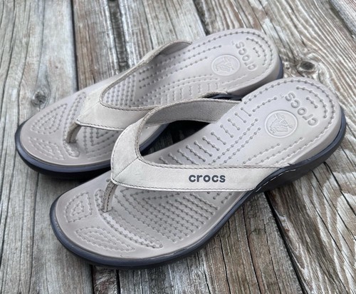 Crocs beige tan - beige/tan, flip