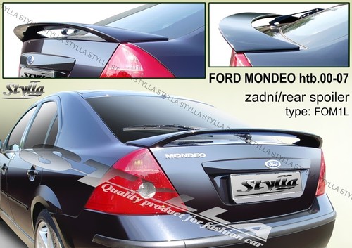 Spoiler rear boot - rear,