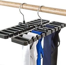 2PCS Tie Rack Hanger Belt